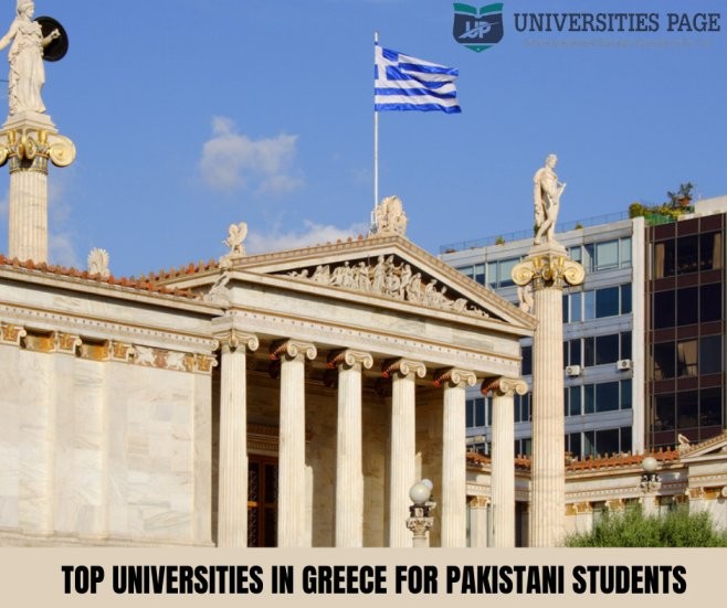 Top universities in Greece for Pakistani students